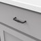 Hickory Hardware Williamsburg Collection Pull 3 Inch Center to Center Matte Black Finish P3050-MB - alternate 7